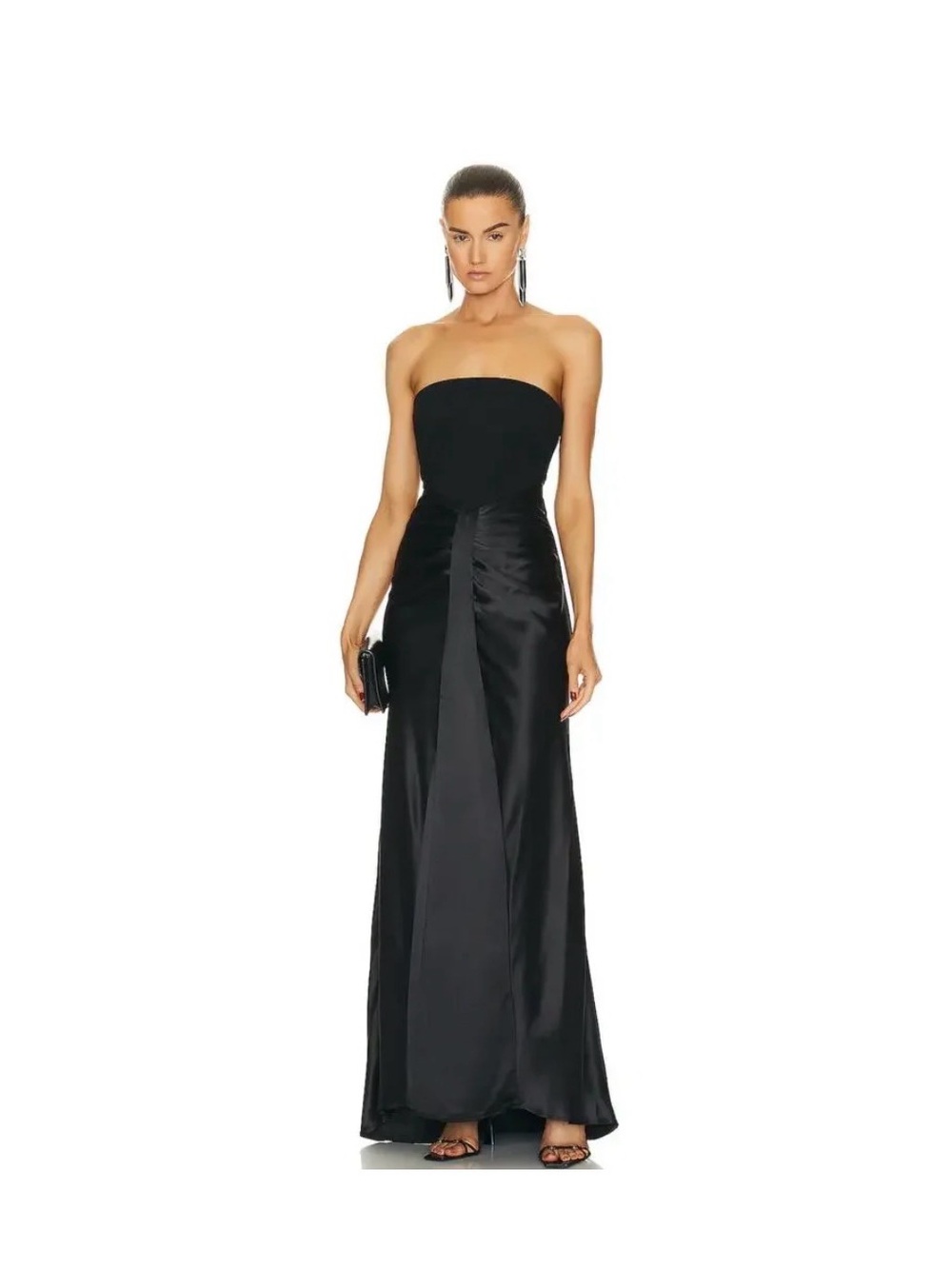 Staud Wayfaring Dress Size 4 Black